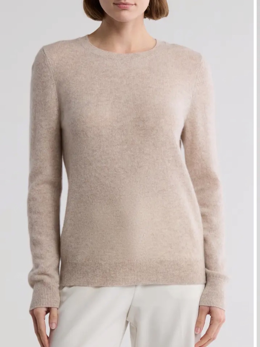 Nordstrom Cashmere Crewneck Sweater